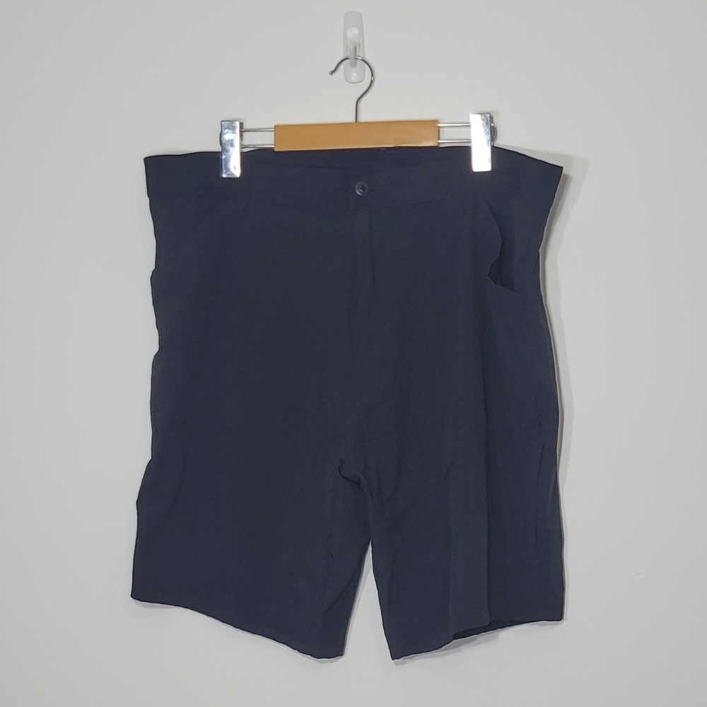 Burnside Black Men's Activewear Pockets Casual Belt Loop Shorts Size 36